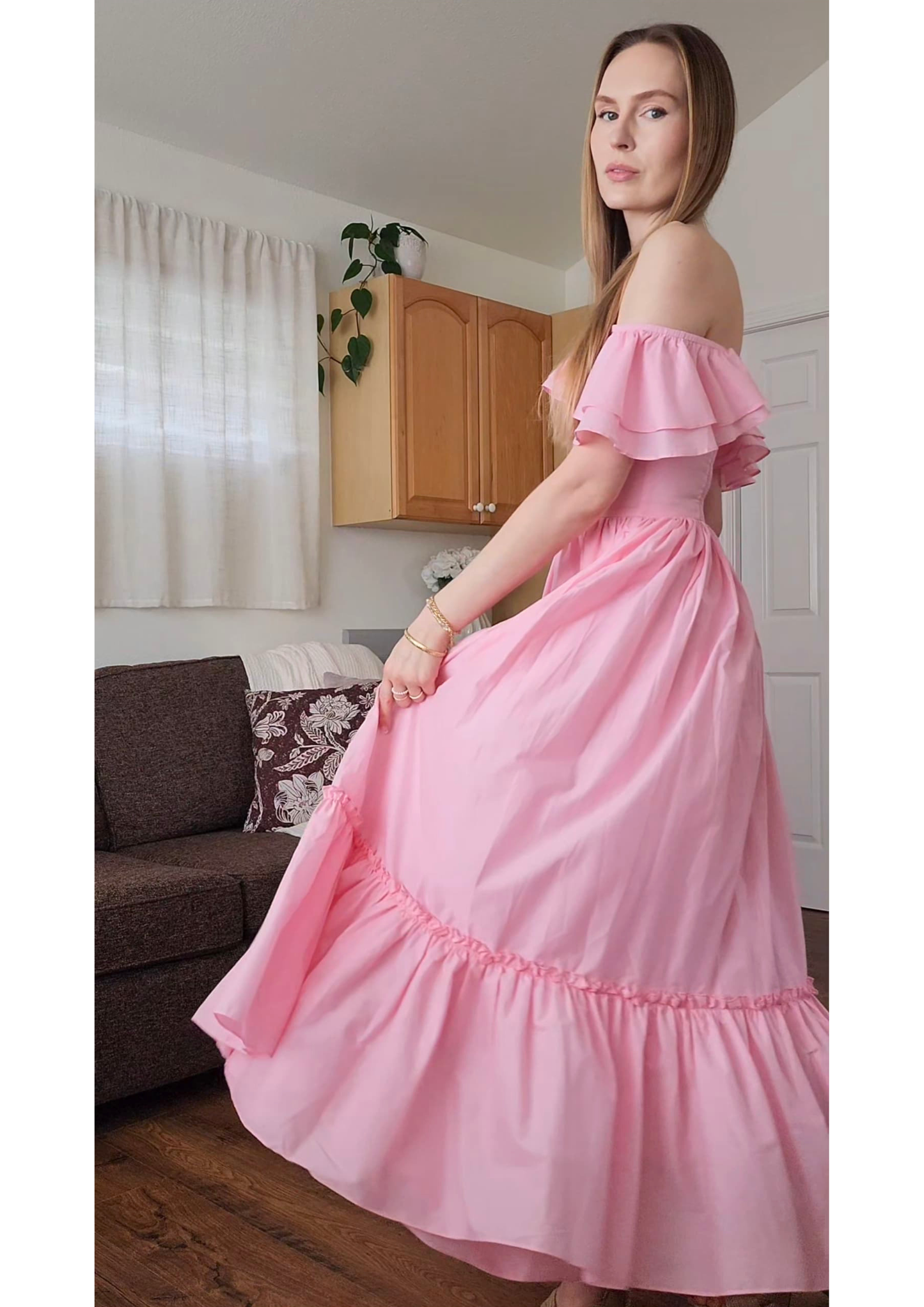 Brietta Dress - Rose