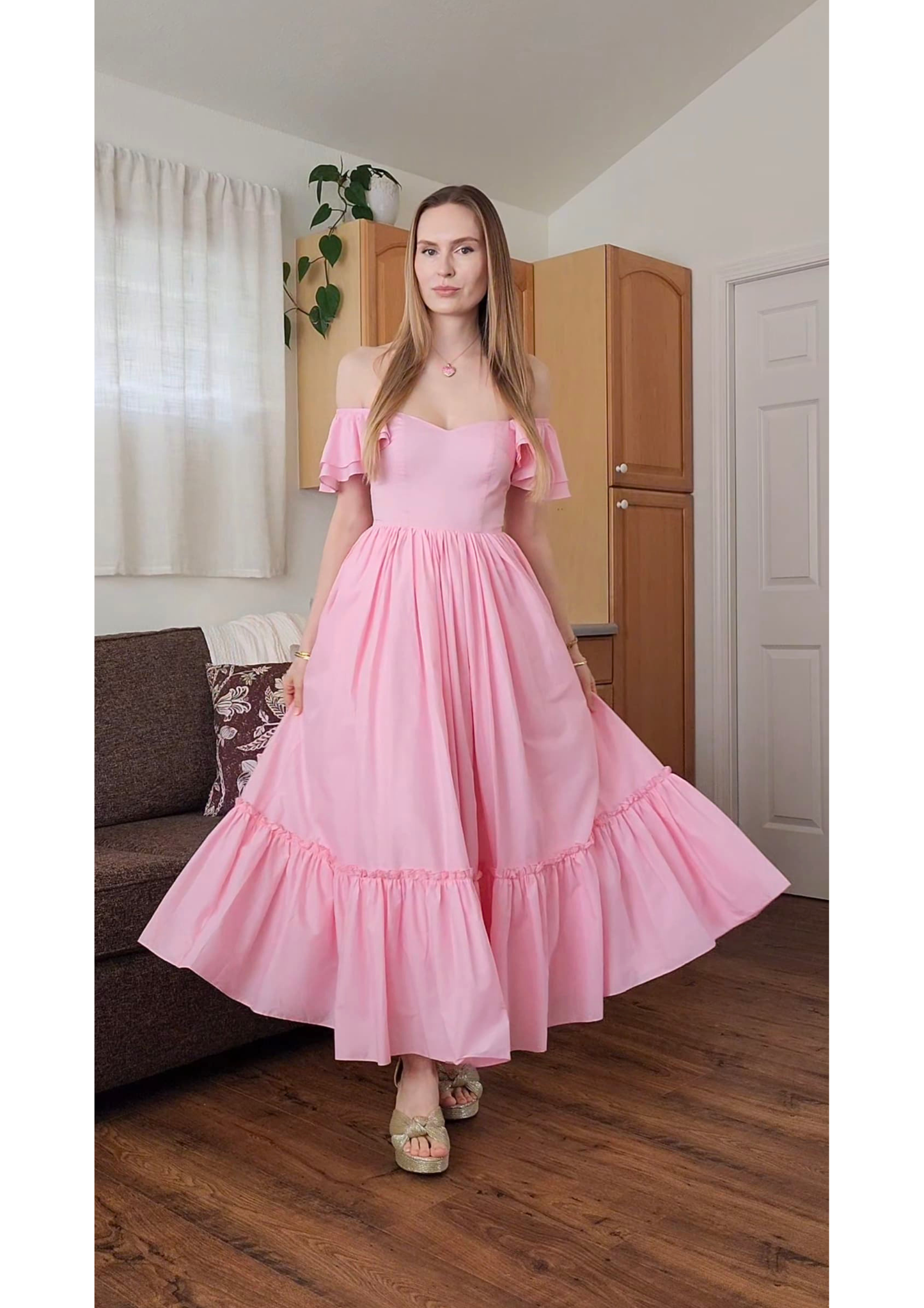 Brietta Dress - Rose