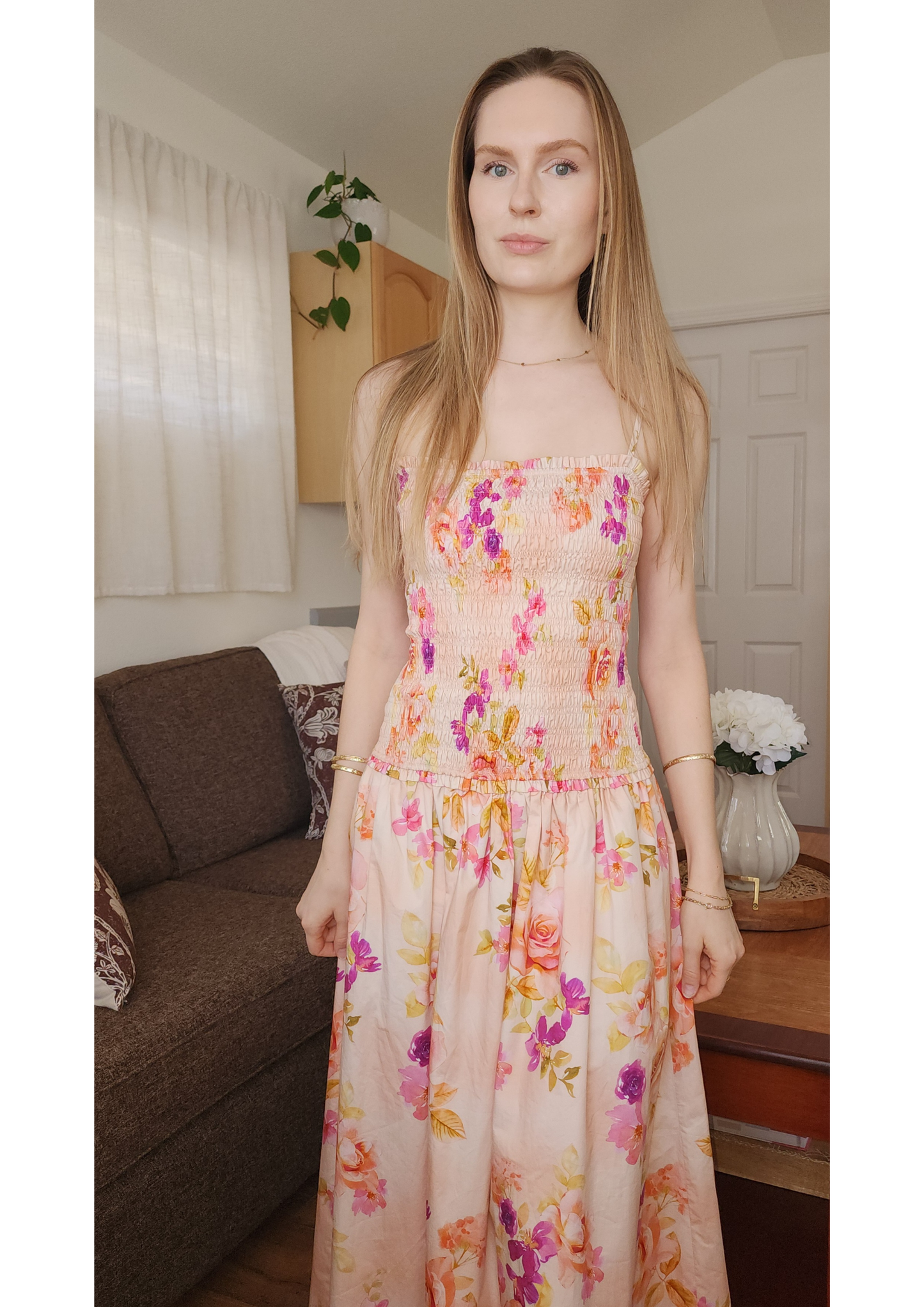 Olivia Dress - Sunset Orchard